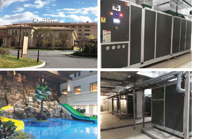 Pinakamahusay na Mga Pump ng Pag -init ng Air Source para sa Hot Water Production Sa Limang - Star Hotel Guest Rooms