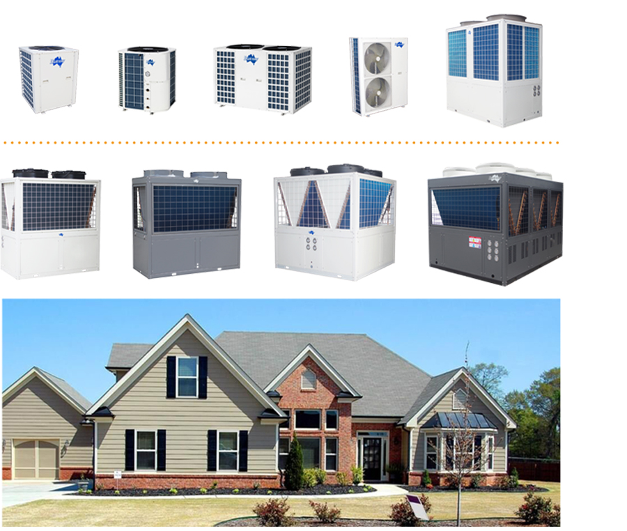 Mga aplikasyon ng China Hot Water Heat Pumps